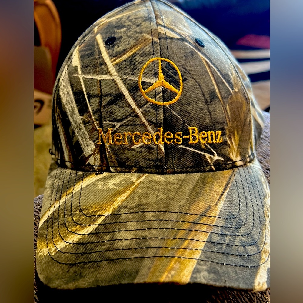 Mercedes Benz camo hat